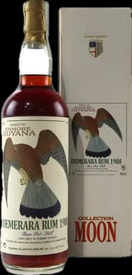 Bouteille de spiritueux : Demerara Rum de la marque Moon Import