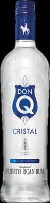 Bouteille de spiritueux : Cristal de la marque Don Q