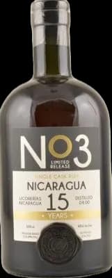 Bouteille de spiritueux : No3 Nicaragua 15 Years de la marque Ekte Rum