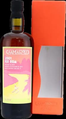 Bouteille de spiritueux : Fiji Rum de la marque Samaroli