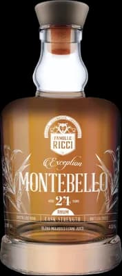 Bouteille de spiritueux : Exception Montebello 24 ans de la marque Famille Ricci