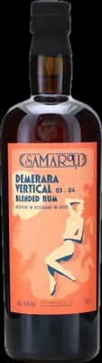 Bouteille de spiritueux : Demerara Vertical 03-04 (2020) de la marque Samaroli