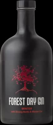Bouteille de spiritueux : Winter de la marque Forest Dry Gin