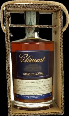 Bouteille de spiritueux : Single Cask Moka Intense de la marque Clément