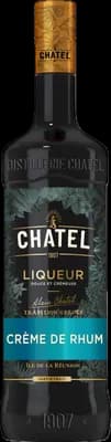 Bouteille de spiritueux : Crème de Rhum Vieux de la marque Chatel