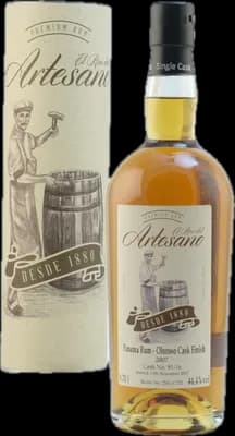 Bouteille de spiritueux : Panama Oloroso Sherry Cask de la marque El Ron del Artesano