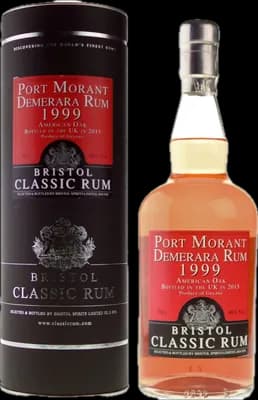 Bouteille de spiritueux : Demerara Rum de la marque Bristol Classic Rum