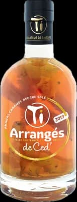 Bouteille de spiritueux : Ti Arrangé Ananas Caramel Beurre Salé de la marque Les Rhums de Ced'