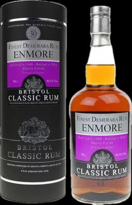 Bouteille de spiritueux : Finest Demerara Rum de la marque Bristol Classic Rum