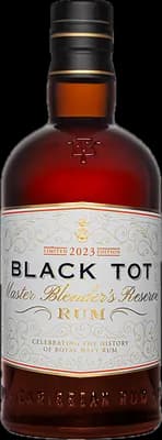 Bouteille de spiritueux : Master Blenders Reserve 2023 de la marque Black Tot Rum