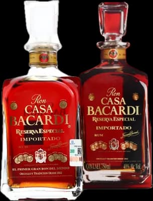 Bouteille de spiritueux : Casa  Reserva Especial Importado de la marque Bacardi