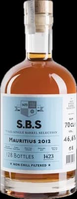 Bouteille de spiritueux : Mauritius de la marque S.B.S