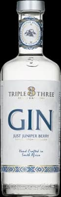 Bouteille de spiritueux : Just Juniper Berry de la marque Triple Three