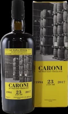 Bouteille de spiritueux : 36th Release Heavy Trinidad Rum Guyana Stock de la marque Caroni