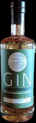 Bouteille de spiritueux : Navy Strength Gin de la marque Tumbleroot