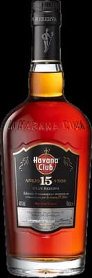 Bouteille de spiritueux : 15 Años Añejo Gran Reserva de la marque Havana Club