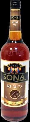 Bouteille de spiritueux : Rum 73 de la marque Sona