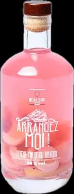 Bouteille de spiritueux : Arrangez-Moi Litchi-Fruit du Dragon de la marque Quai Sud