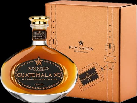 Bouteille de spiritueux : Guatemala XO 20th Anniversary Edition de la marque Rum Nation