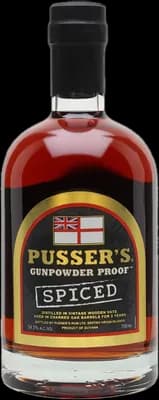 Bouteille de spiritueux : Gunpowder Proof Spiced de la marque Pusser's