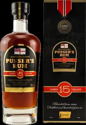 Bouteille de spiritueux : Aged 15 Years de la marque Pusser's
