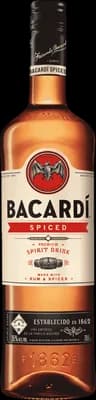Bouteille de spiritueux : Spiced de la marque Bacardi