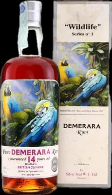 Bouteille de spiritueux : Demerara Rum de la marque Silver Seal