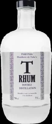 Bouteille de spiritueux : TRhum - Double Distillation de la marque Pari Pari - Distillerie de Taha'a