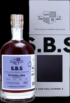 Bouteille de spiritueux : Guyana de la marque S.B.S