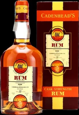 Bouteille de spiritueux : PDW de la marque Cadenheads
