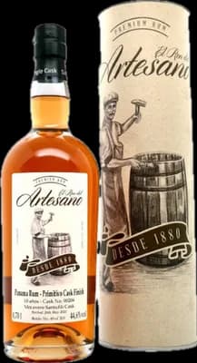 Bouteille de spiritueux : Panama Primitivo Cask Finish de la marque El Ron del Artesano