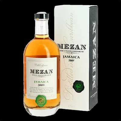 Bouteille de spiritueux : Jamaica 2005 de la marque Mezan
