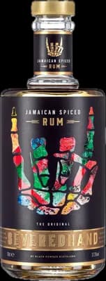 Bouteille de spiritueux : Jamaican Spiced Rum de la marque Black Powder