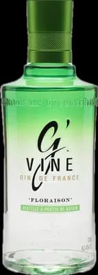 Bouteille de spiritueux : Floraison Gin de la marque G'Vine