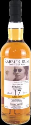 Bouteille de spiritueux : Rabbie's Rum de la marque Uitvlugt