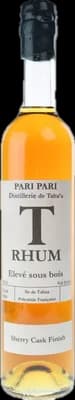Bouteille de spiritueux : TRhum - Madeira Finish de la marque Pari Pari - Distillerie de Taha'a