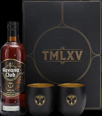 Bouteille de spiritueux : Tomorrowland XV de la marque Havana Club