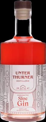 Bouteille de spiritueux : Sloe Gin de la marque Unterthurner