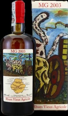 Bouteille de spiritueux : MG Rhum Vieux Agricole de la marque Vélier