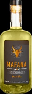 Bouteille de spiritueux : Mafana x Chanvre de la marque Saka Spirits