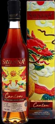 Bouteille de spiritueux : Collection Métissage Canton de la marque Savanna