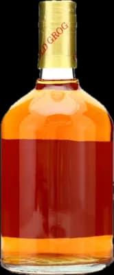Bouteille de spiritueux : Old Grog Rum de la marque Grenada Distillers