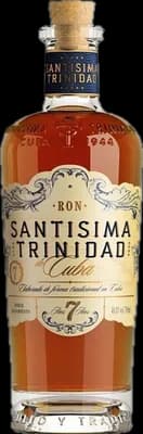 Bouteille de spiritueux : Santisima Trinidad 7YO de la marque Destilerias MG-SL-Miquel-Guanse