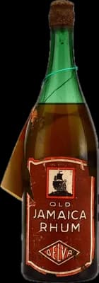 Bouteille de spiritueux : Old Jamaica Rhum Delva Rommel Schnaps de la marque Wüstenfuchs