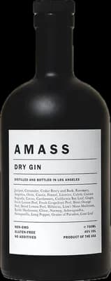 Bouteille de spiritueux : Dry Gin de la marque Amass