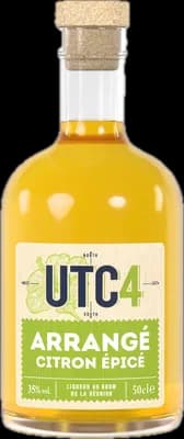 Bouteille de spiritueux : Arrangé Citron Epicé 35° de la marque UTC4