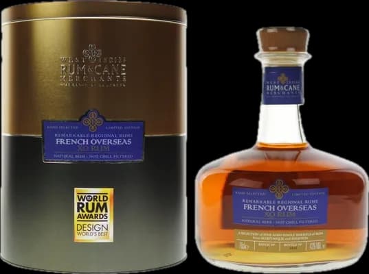 Bouteille de spiritueux : French Overseas XO de la marque Rum & Cane