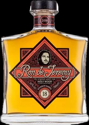 Bouteille de spiritueux : Holy Wood 18 YO Bourbon Barrel de la marque Ron de Jeremy