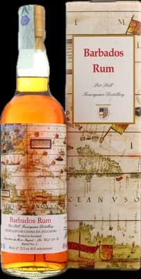 Bouteille de spiritueux : Barbados Rum de la marque Foursquare
