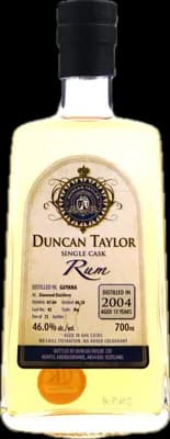 Bouteille de spiritueux : Single Cask Rum de la marque Diamond